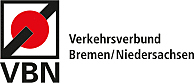 Logo des Verkehrsverbundes Bremen / Niedersachsen