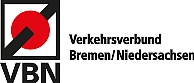 Logo des Verkehrsverbundes Bremen / Niedersachsen